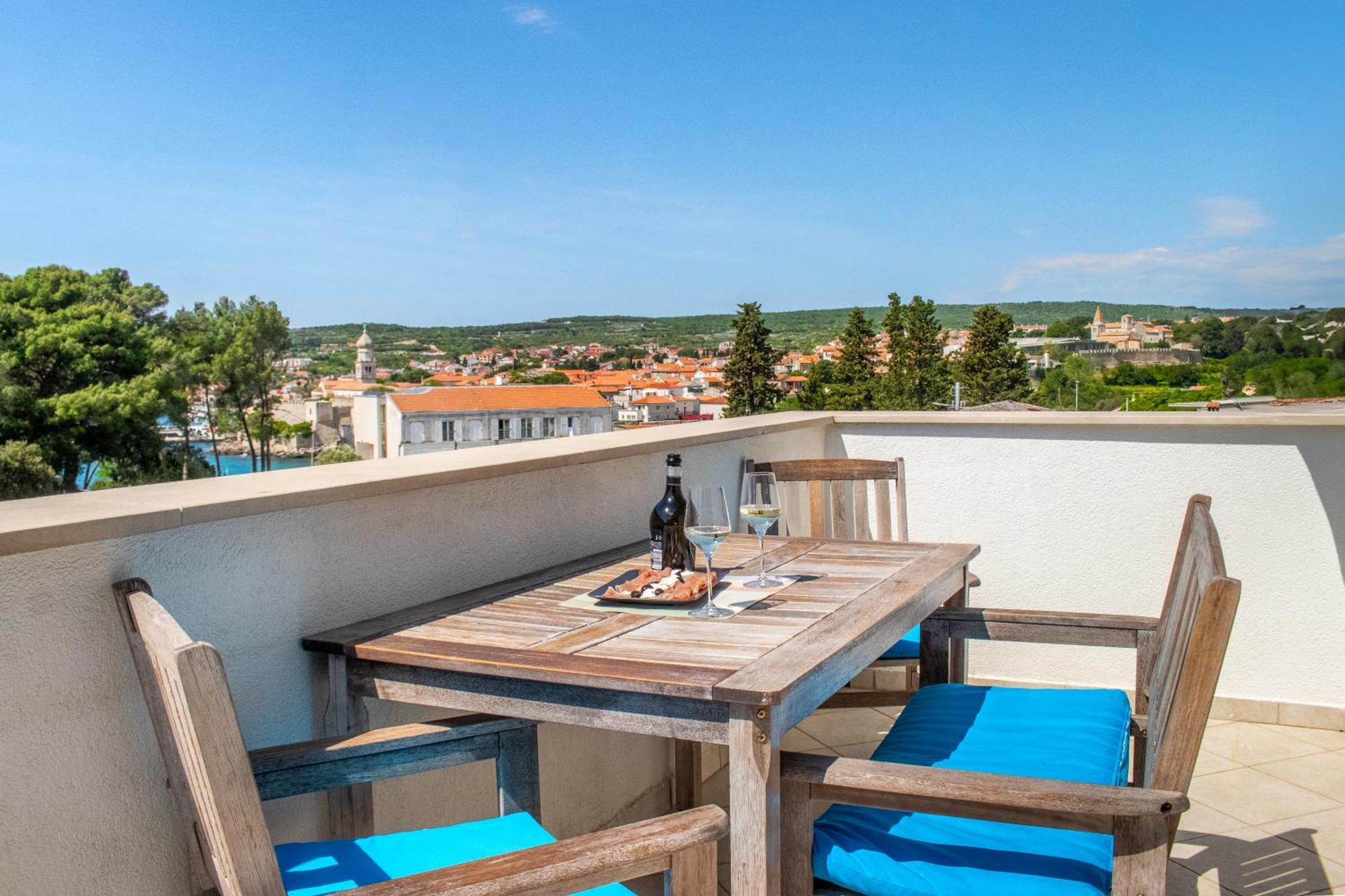 Seaside Apartments Petar Krk Town Zewnętrze zdjęcie